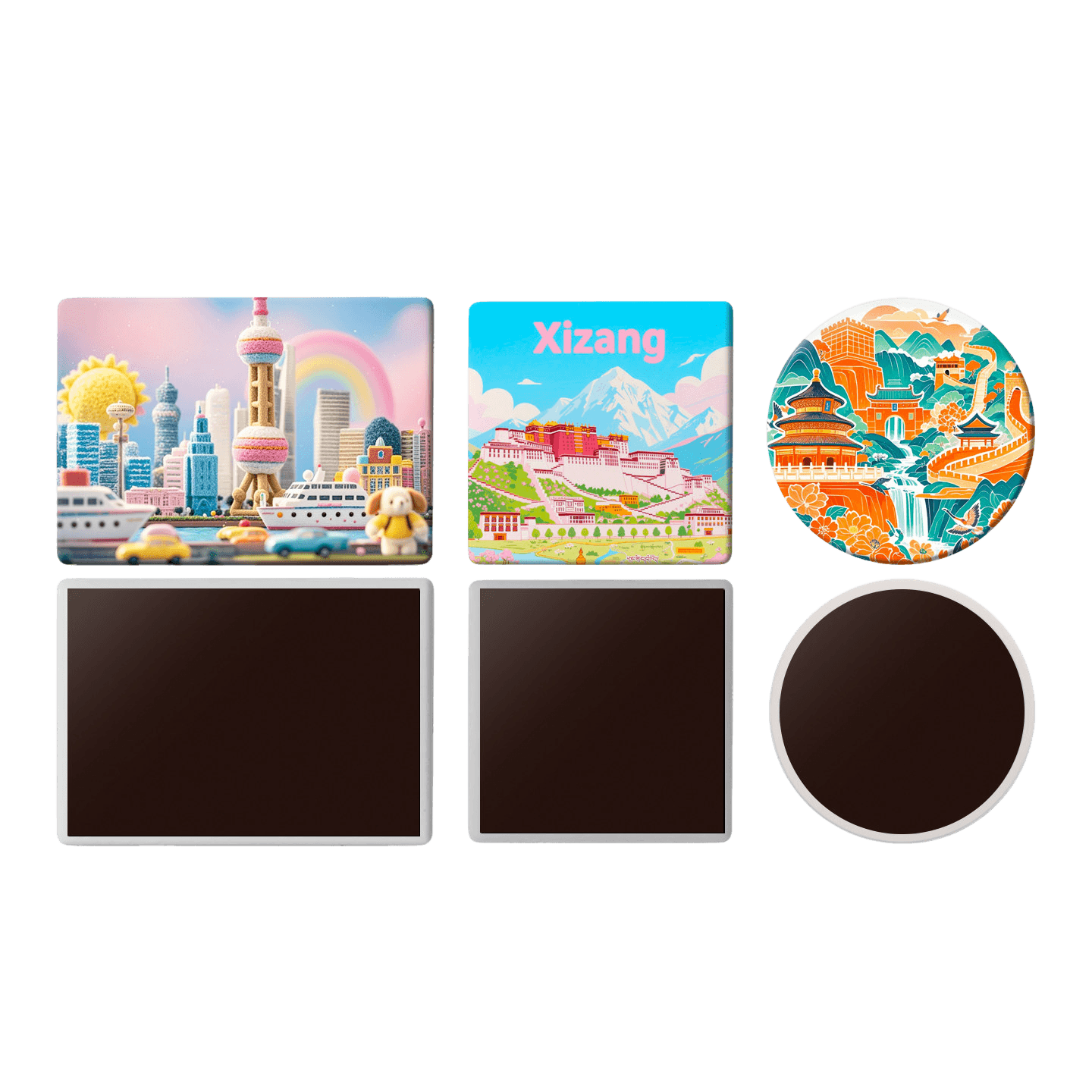 Custom photo magnets